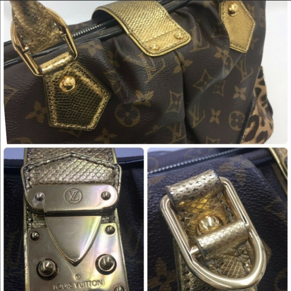 Louis Vuitton Adele leopard Steven spruce bag., very rare, limited edition - Picture 4 of 11